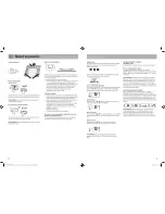 Preview for 14 page of Xavax Amelie Operating Instructions Manual