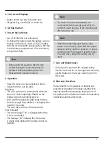 Preview for 5 page of Xavax Budapest Operating Instructions Manual