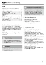 Preview for 25 page of Xavax Budapest Operating Instructions Manual