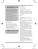 Preview for 8 page of Xavax Philina bamboo Operating Instructions Manual