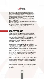 Preview for 16 page of Xblitz R5 POWER User Manual