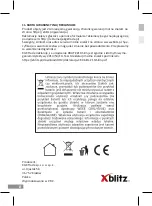 Preview for 8 page of Xblitz Z10 SLIM User Manual