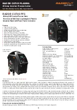 Preview for 8 page of Xcel-Arc RAZOR CUT 45 PFC Operating Manual