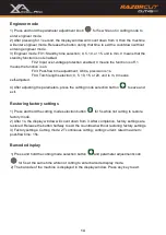 Preview for 14 page of Xcel-Arc RAZOR CUT 45 PFC Operating Manual