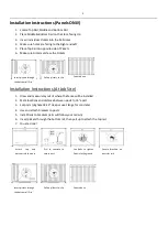 Preview for 5 page of XCEL NBR7958-TPF Installation Manual