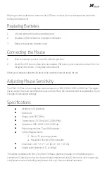 Preview for 3 page of Xcellon MSW-L15BM User Manual