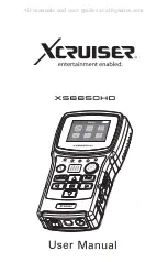 Preview for 1 page of Xcruiser X5665OHD User Manual