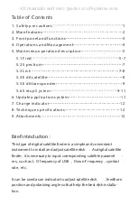 Preview for 3 page of Xcruiser X5665OHD User Manual