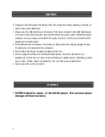 Preview for 4 page of Xcube SingMaxx 520 User Manual