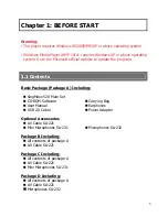 Preview for 7 page of Xcube SingMaxx 520 User Manual