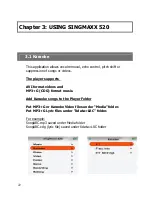 Preview for 24 page of Xcube SingMaxx 520 User Manual