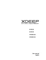 Preview for 1 page of xDEEP HYDROS 40 User Manual