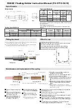 Preview for 2 page of Xebec FH-ST12-SL10 Instruction Manual