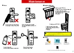 Preview for 8 page of Xeeder stand-alone keycard lock L5118-M1 Manual