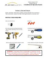 Preview for 2 page of Xeleum AthenaSeries Installation & Operation Manual