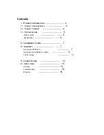 Preview for 3 page of Xeline Xup XM100-01-U User Manual