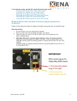 Preview for 4 page of Xena ValkyrieBay Val-C12-2400G Installation Manual