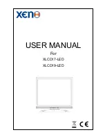 XENO XLCD17-LED User Manual preview