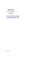 Preview for 3 page of Xerox 860N - Phaser Color Solid Ink Printer Networking Setup Manual