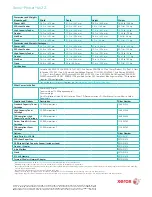 Preview for 5 page of Xerox Phaser 4622 Specifications