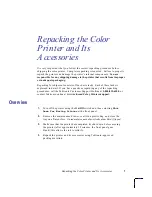 Preview for 3 page of Xerox Phaser 840 Repacking Manual