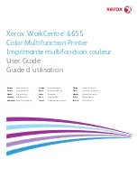 Preview for 1 page of Xerox WorkCentre6655 User Manual