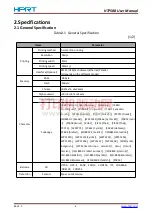 Preview for 9 page of Xiamen Hanin Electronic Technology HTP58B User Manual