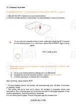 Preview for 2 page of Xiaomi Xprint User Manual