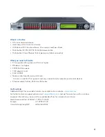 Preview for 4 page of Xilica Audio Design XD-8080M User Manual