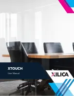 Xilica Audio Design XTouch Series: XTouch50 User Manual preview