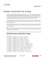 Preview for 92 page of Xilinx ZC706 User Manual
