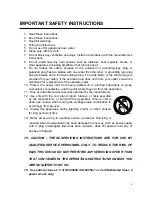 Preview for 4 page of Xineron HEM171BP Instruction And Operation Manual