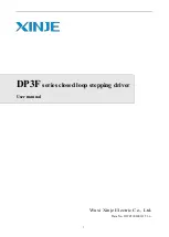 Preview for 1 page of Xinje DP3F Series User Manual