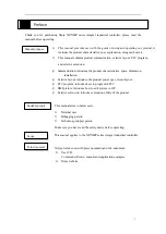 Preview for 5 page of Xinje XMP-18 Series Operating Manual