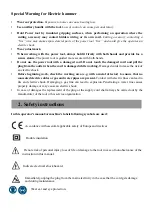 Preview for 4 page of Xinpu XP-G50VA Handling Instructions Manual