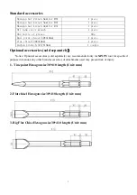 Preview for 3 page of Xinpu XP-G65BC-1 Handling Instructions Manual