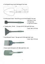 Preview for 4 page of Xinpu XP-G65BC-1 Handling Instructions Manual