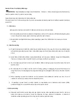 Preview for 6 page of Xinpu XP-G65BC-1 Handling Instructions Manual