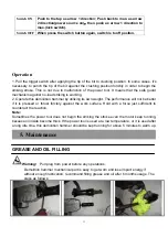 Preview for 11 page of Xinpu XP-G65BC-1 Handling Instructions Manual