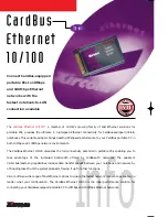 Xircom 10 Specifications preview