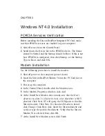 Preview for 13 page of Xircom RM56V1 User Manual