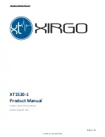 Xirgo XT1520-1 Series Product Manual preview