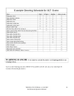 Preview for 27 page of XLT Ovens 1832-TS3-W Installation & Operation Manual