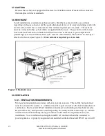 Preview for 22 page of XLT Ovens TS3-W World Series Installation & Operation Manual