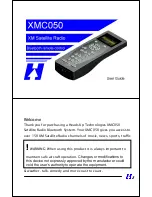 XM XMC050 User Manual preview