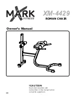 XMark Fitness XM-4429 Owner'S Manual preview