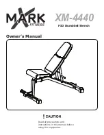 Preview for 1 page of XMark Fitness XM-4440 Owner'S Manual