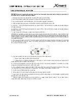 Preview for 25 page of Xmart OPTIMA-31 10K User Manual