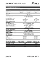 Preview for 48 page of Xmart OPTIMA-31 10K User Manual