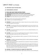 Preview for 5 page of XO Appliance XOIL4819KS Manual